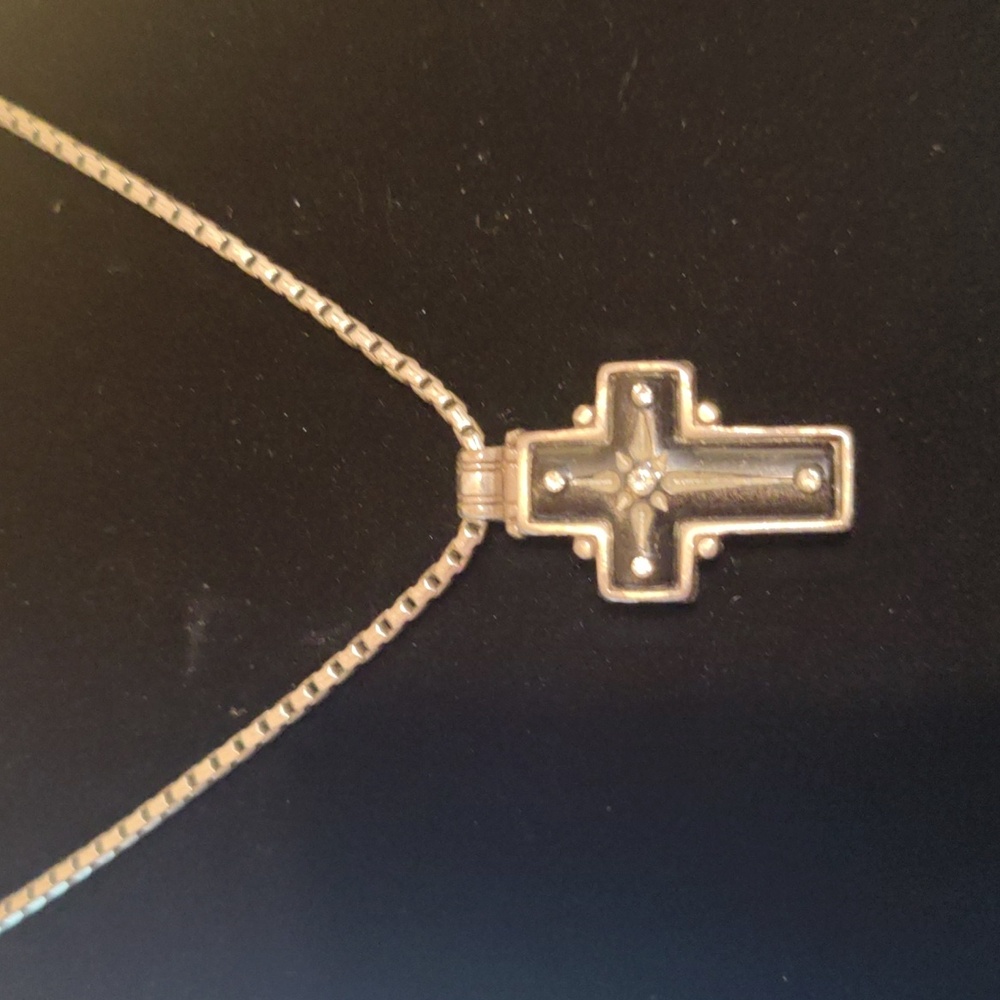 Brighton Reversible Cross Necklace